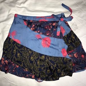 Free People wrap skort